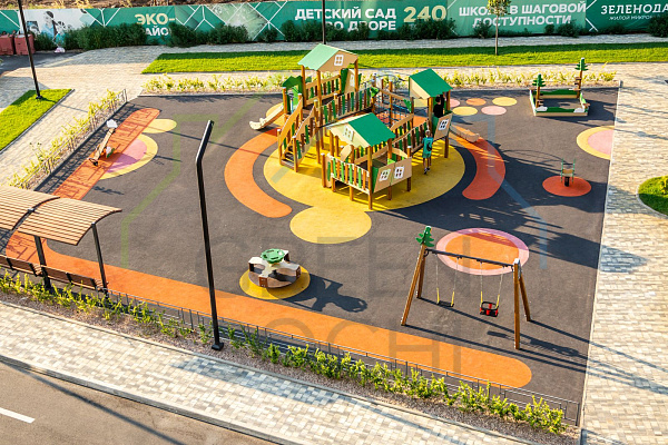 3-к квартира, 102 кв.м., в ЖК Зеленодар (№14381)