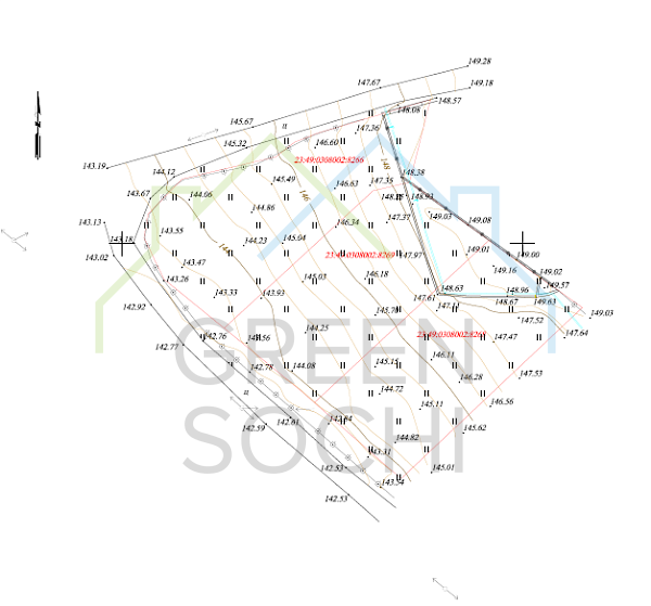 Участок , 13 сот.,  в Сочи, около моря (№5322)