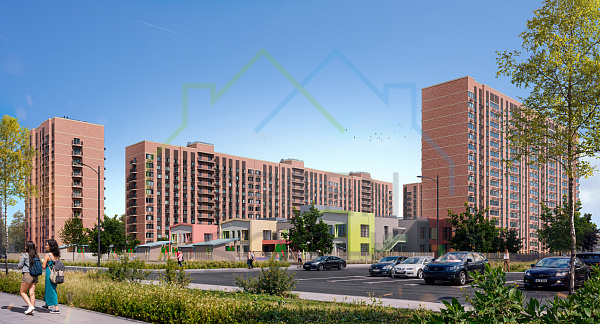 1-к квартира, 37 кв.м., в ЖК Смородина (№13404)