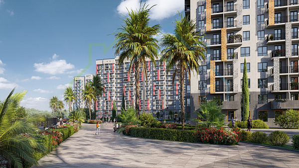 Студия, 23 кв.м., в ЖК Летний (№14572)