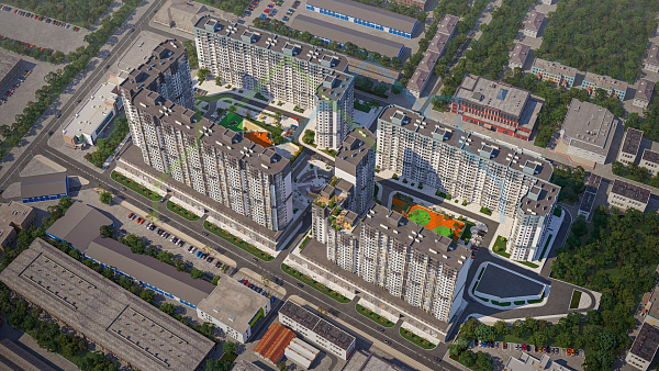 2-к квартира, 83 кв.м., в ЖК Режиссер (№13984)