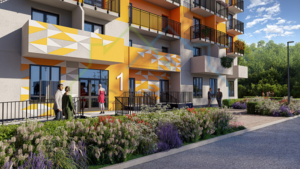 Студия, 23 кв.м., в ЖК Летний (№14572)