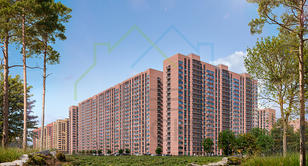 1-к квартира, 37 кв.м., в ЖК Смородина (№13404)