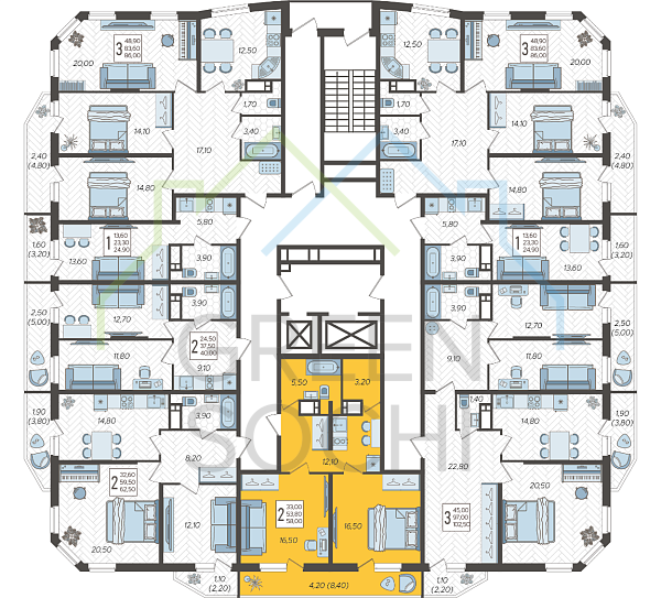 Квартира, в (№14891)