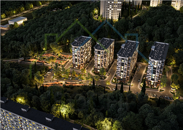 2-к квартира, общей площадью 49.61 м2 (№2209)