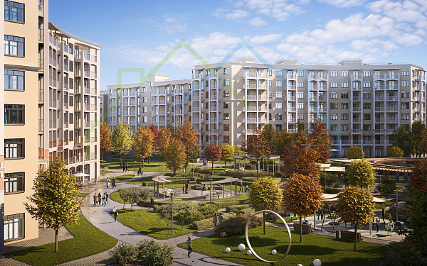 1-к квартира, 36 кв.м., в ЖК Кипарис (Холидей Хаус) (№14881)